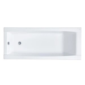 Ванна акриловая Santek "Санторини" 160x70 см, прямоугольная, белая