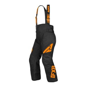 Штаны FXR Clutch с утеплителем, размер L, чёрный, оранжевый