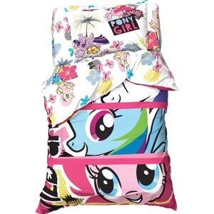 Постельное белье 1,5 сп Pony girl My Little Pony 143*215 см, 150*214 см, 50*70 см -1 шт