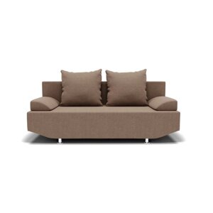 Прямой диван "Сити", механизм еврокнижка, ППУ, велюр, цвет гелекси лайт 023