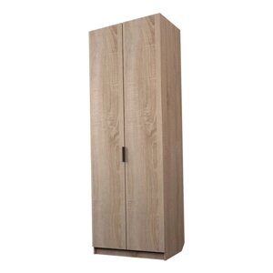 Шкаф 2-х дверный "Экон", 8005202300 мм, штанга и полки, цвет дуб сонома