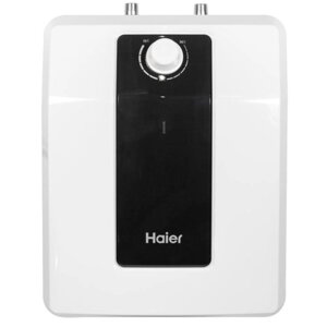 Водонагреватель Haier ES15V-Q2(R), накопительный, 2 кВт, 15 л, верхняя подводка, белый