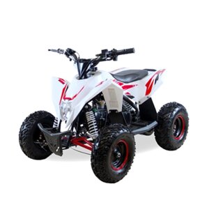 Детский квадроцикл бензиновый MOTAX GEKKON 90cc 1+1 (реверс), бело-красный