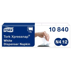 Салфетки диспенсерные Tork Xpressnap (N4), 225 листов