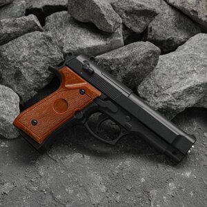 Пистолет пружинный Galaxy Beretta 92 G. 22 мини