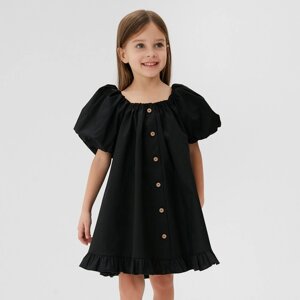 Платье детское KAFTAN "Cute", размер 36 (134-140см), черный