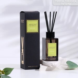 Ароматический диффузор для дома Areon Sticks Premium, 85 мл, "Eau D ete"