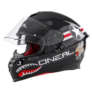 Шлем интеграл O’NEAL Challenger Wingman, глянец, цвет черный, размер S