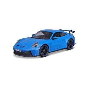 Машинка Maisto Die-Cast 2022 Porsche 911 GT3, 1:18, цвет синий