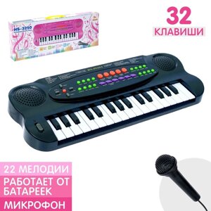 Синтезатор "Музыкальная игра" с микрофоном, 32 клавиши