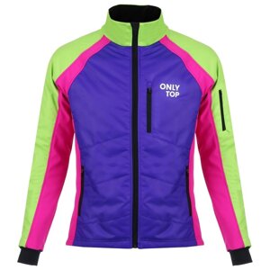 Куртка утеплённая ONLYTOP, multicolor, размер 48
