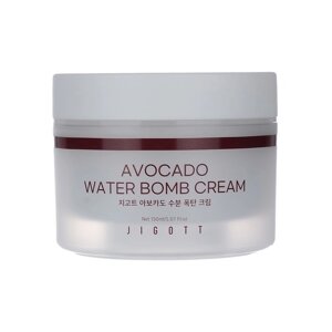 Крем для лица увлажняющий с авокадо Jigott Avocado Water bomb Cream