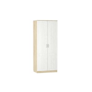 Шкаф для одежды Оливия, 902х578х2198, Белое дерево/Дуб сонома