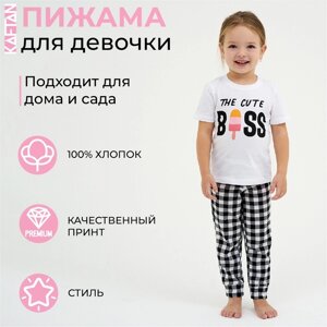 Пижама (футболка, брюки) KAFTAN "Boss" рост 98-104 (30)