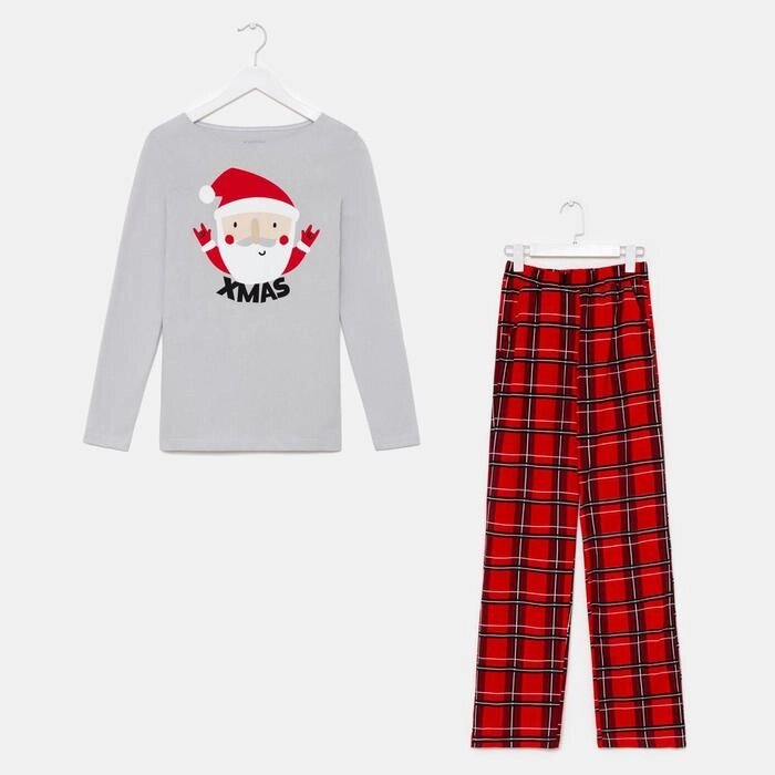 Пижама мужские KAFTAN "Santa" р. 56 от компании Интернет-гипермаркет «MALL24» - фото 1