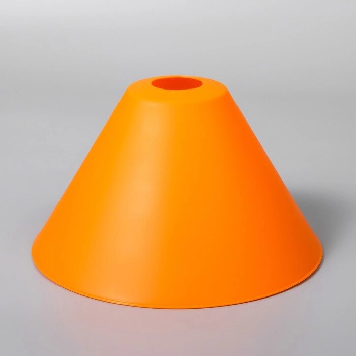 Плафон "Конус" Е27 оранжевый 25х25х15см от компании Интернет-гипермаркет «MALL24» - фото 1