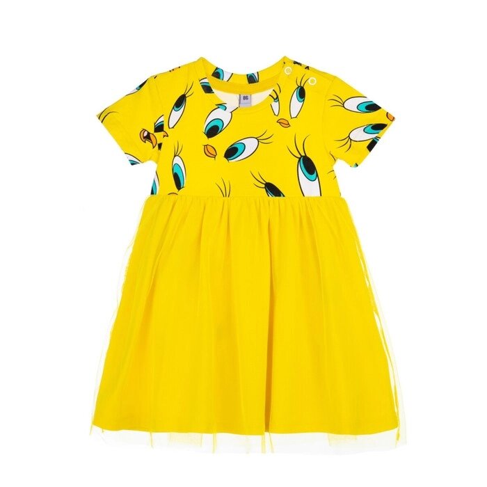 Платье-боди для девочек, рост 86 см от компании Интернет-гипермаркет «MALL24» - фото 1