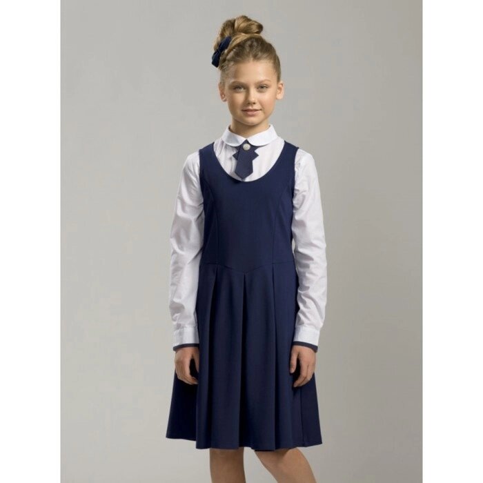 Платье для девочек, рост 116 см, цвет синий от компании Интернет-гипермаркет «MALL24» - фото 1