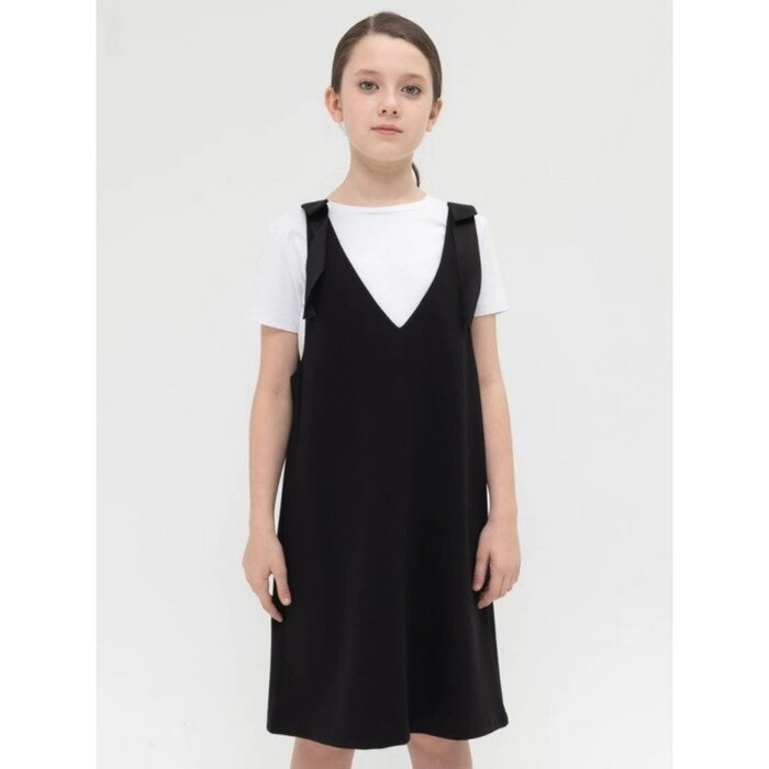Платье для девочек, рост 152 см, цвет черный от компании Интернет-гипермаркет «MALL24» - фото 1