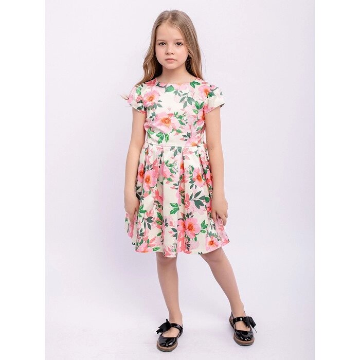 Платье для девочки "Барбара", рост 104 см, цвет розовый от компании Интернет-гипермаркет «MALL24» - фото 1