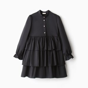Платье для девочки MINAKU цвет чёрный, рост 122 см