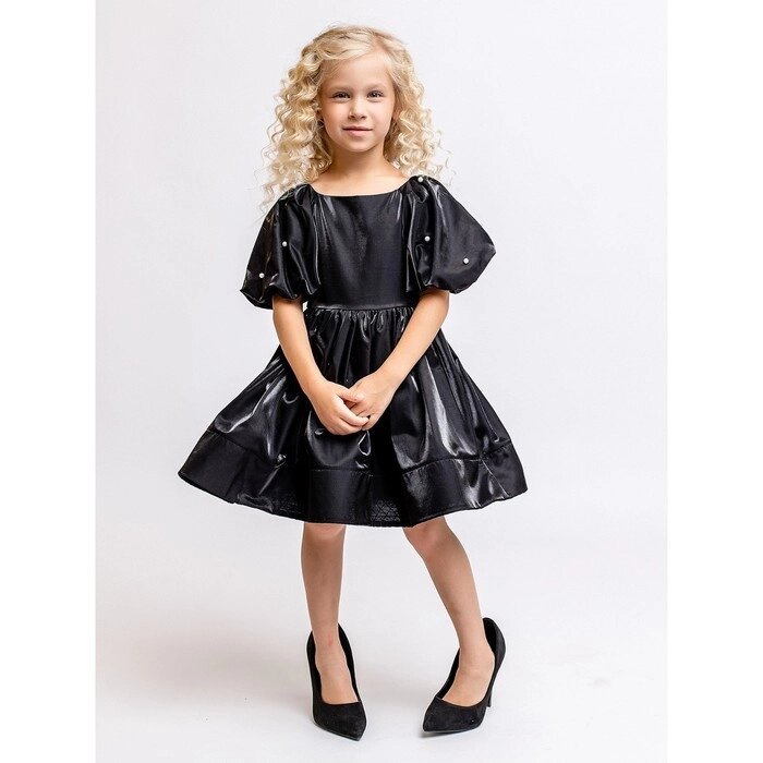 Платье для девочки, рост 116 см, цвет чёрный от компании Интернет-гипермаркет «MALL24» - фото 1