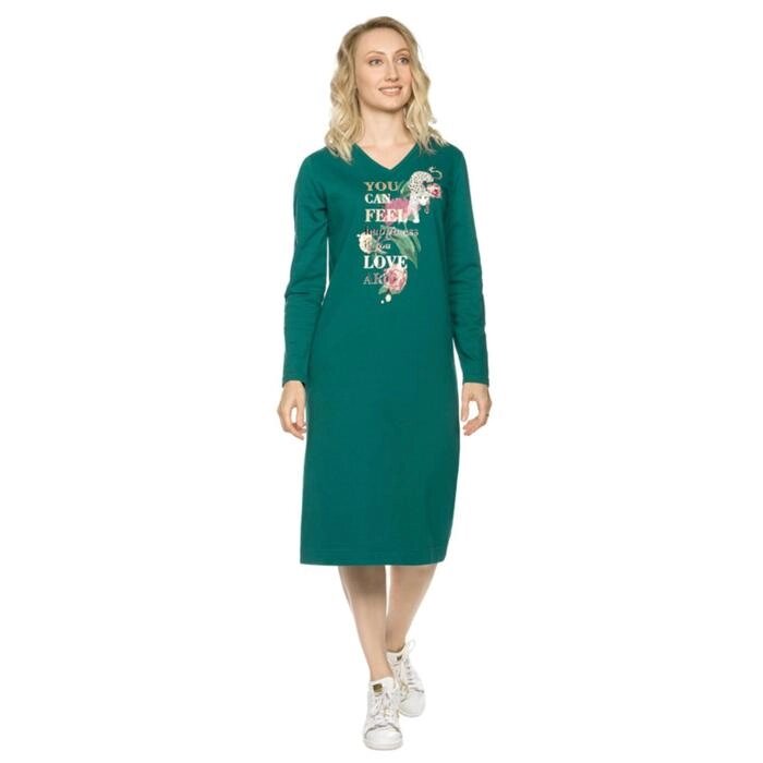 Платье женское, размер S, цвет изумрудный от компании Интернет-гипермаркет «MALL24» - фото 1