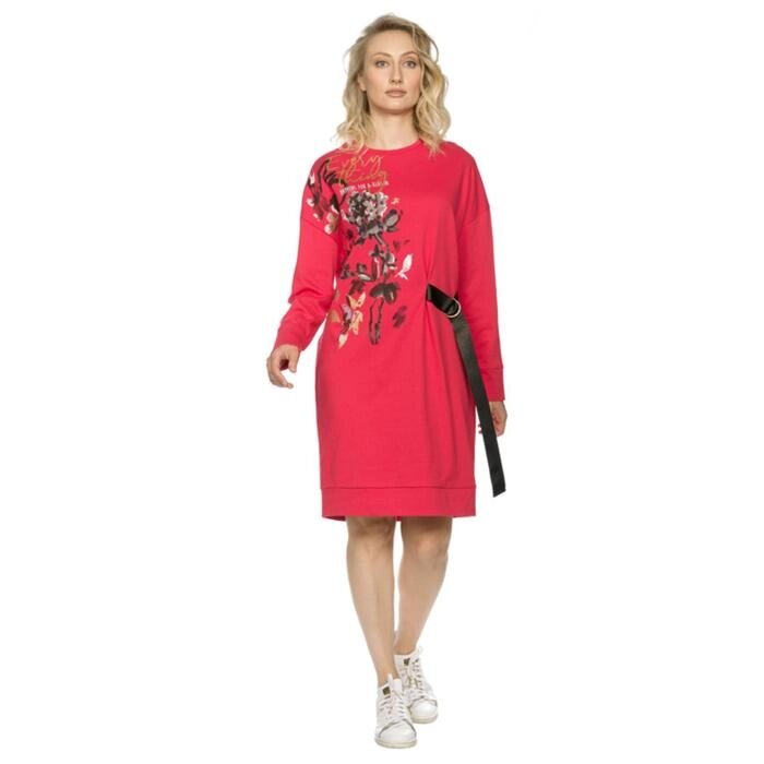 Платье женское, размер S, цвет красный от компании Интернет-гипермаркет «MALL24» - фото 1