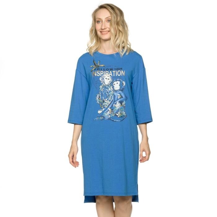 Платье женское, размер XS, цвет синий от компании Интернет-гипермаркет «MALL24» - фото 1