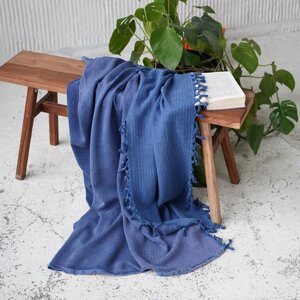 Плед "Сэмми", размер 150х200 см, цвет синий