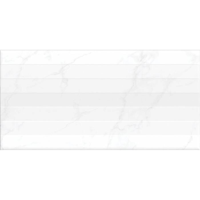 Плитка настенная Calacatta белый рельеф 298x598 (в упаковке 1,25 кв. м) от компании Интернет-гипермаркет «MALL24» - фото 1