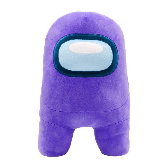 Плюшевая игрушка-фигурка Among us супермягкая, 40 см, фиолетовая от компании Интернет-гипермаркет «MALL24» - фото 1