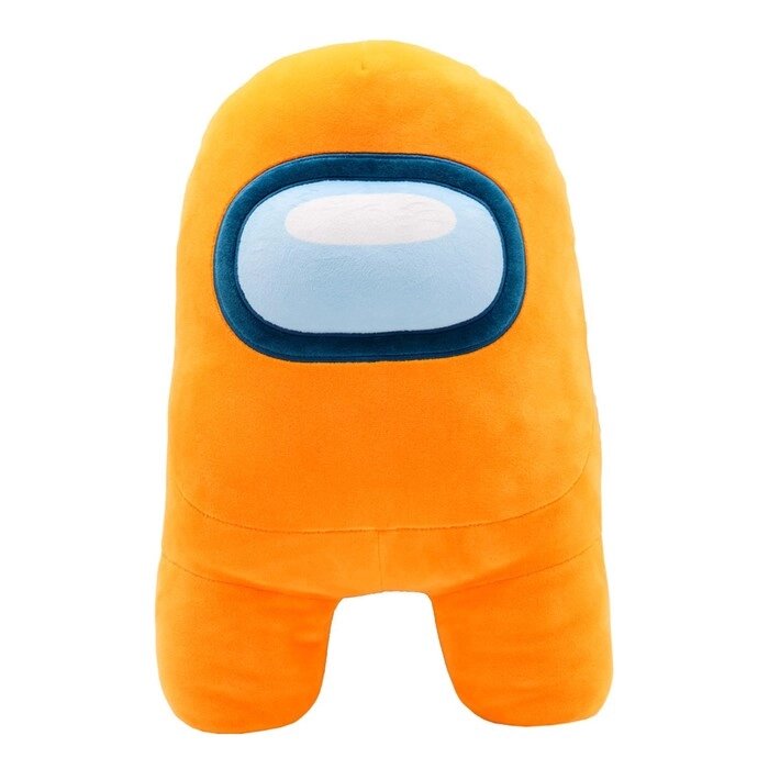 Плюшевая игрушка-фигурка Among us супермягкая, 40 см, оранжевая от компании Интернет-гипермаркет «MALL24» - фото 1