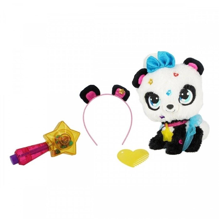 Плюшевая игрушка Shimmer Stars "Панда", 20 см от компании Интернет-гипермаркет «MALL24» - фото 1
