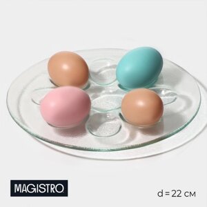 Подставка для яиц "Авис", d=22 см, 9 ячеек