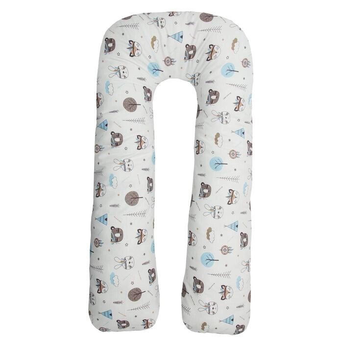 Подушка для беременных U-образная "Индейцы", размер 340х35 см от компании Интернет-гипермаркет «MALL24» - фото 1