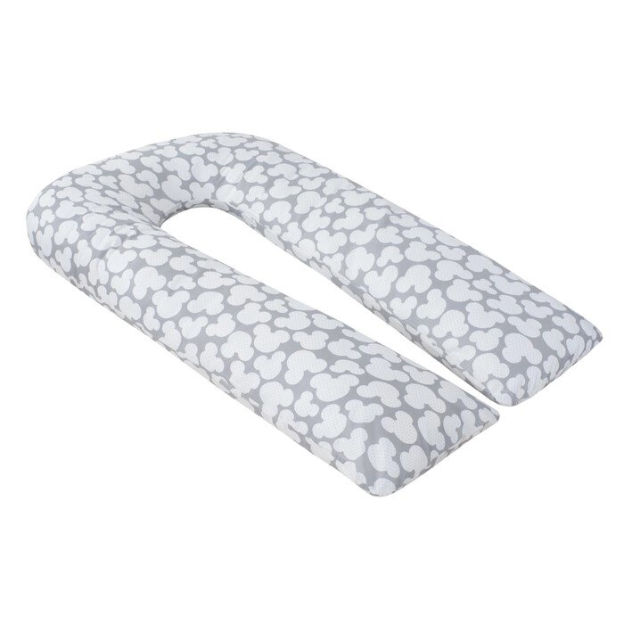 Подушка для беременных U-образная, размер 35  340 см, мышонок серый от компании Интернет-гипермаркет «MALL24» - фото 1