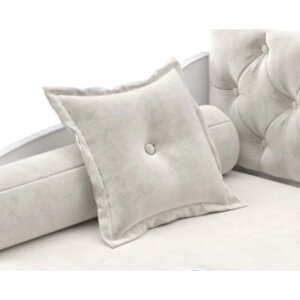 Подушка на кровать-тахту "Вэлли", размер 50x50 см, цвет белый
