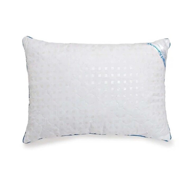 Подушка с эффектом памяти Memory Pillow 50х70см, латекс. крошка, п/э 100% от компании Интернет-гипермаркет «MALL24» - фото 1