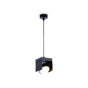 Подвесной светильник со сменной лампой TN70854, GX53, 95х95х90 мм, цвет чёрный песок