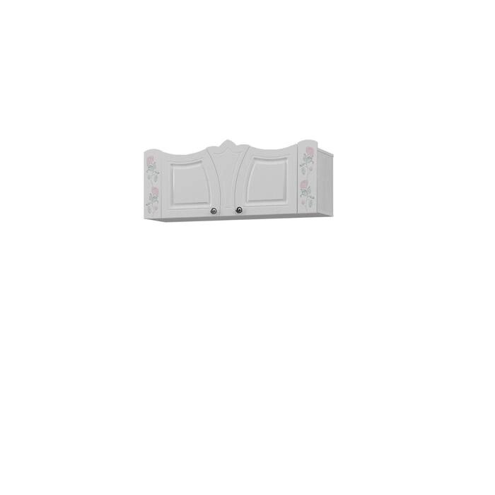 Полка "Розалия №7", 1210  320  462 мм, цвет лиственница белая от компании Интернет-гипермаркет «MALL24» - фото 1