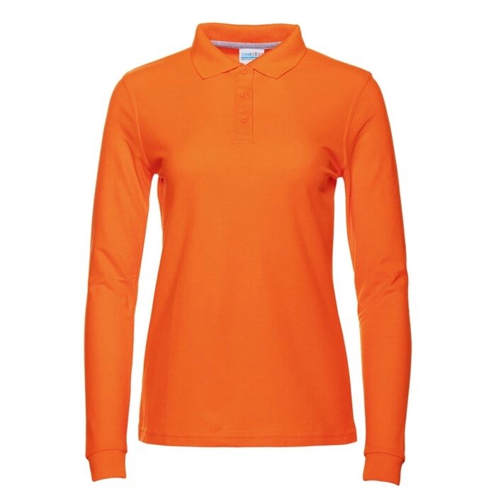 Поло женское, размер 46, цвет оранжевый от компании Интернет-гипермаркет «MALL24» - фото 1