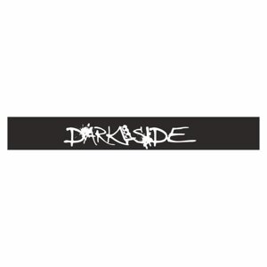 Полоса на лобовое стекло "DARK SIDE", черная, 130 х 17 см