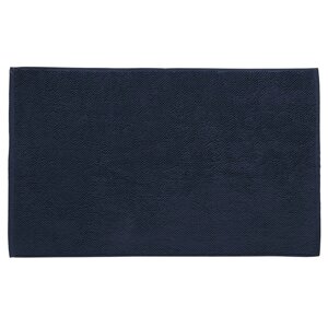 Полотенце для ног темно-синего цвета Essential, размер 50х80 см