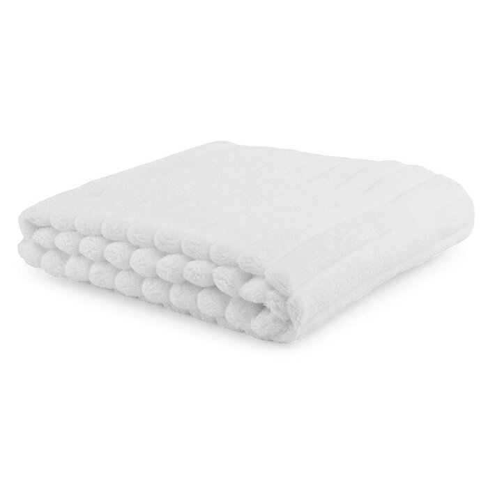 Полотенце для рук Waves Essential белого цвета, размер 50х90 см от компании Интернет-гипермаркет «MALL24» - фото 1