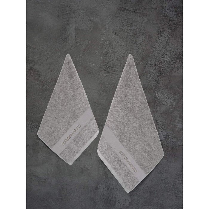 Полотенце махровое Tristan, размер 70х140 см, цвет светло - серый от компании Интернет-гипермаркет «MALL24» - фото 1