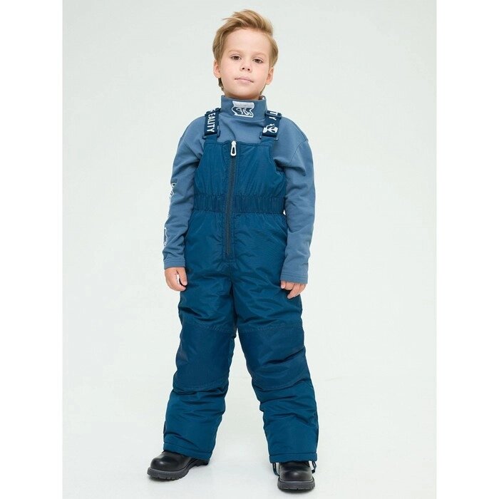 Полукомбинезон детский, рост 98 см, цвет тёмно-синий от компании Интернет-гипермаркет «MALL24» - фото 1