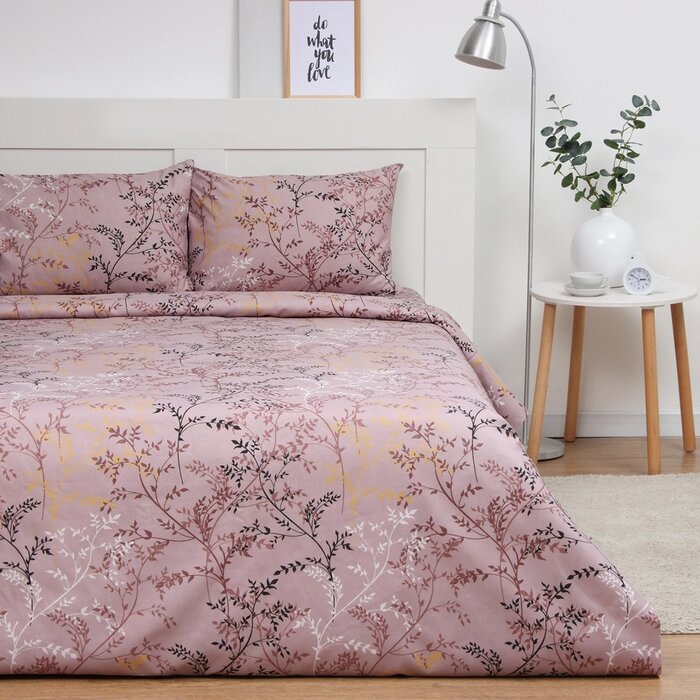 Постельное бельё Экономь и Я 2 сп Soft 175*215см,180*215см,50*70см-2 шт, полисатин, 80 г/м² от компании Интернет-гипермаркет «MALL24» - фото 1