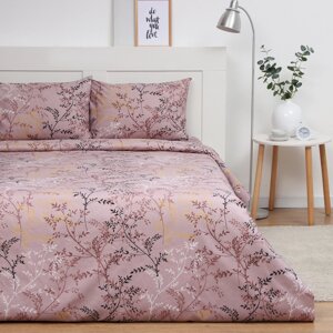 Постельное бельё Экономь и Я 2 сп Soft 175*215см,180*215см,50*70см-2 шт, полисатин, 80 г/м²