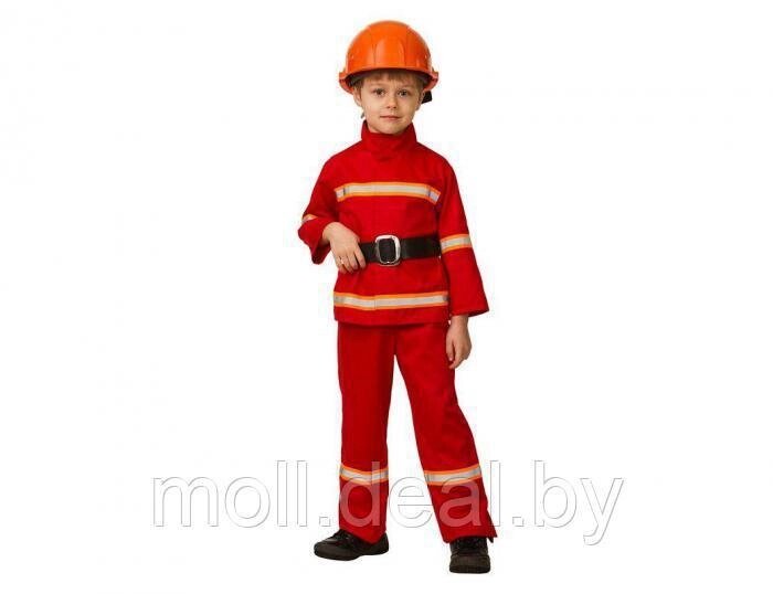 Пожарный (Профессии) р. 134-68 5705, Карнавальный костюм Батик (Batik) от компании Интернет-гипермаркет «MALL24» - фото 1